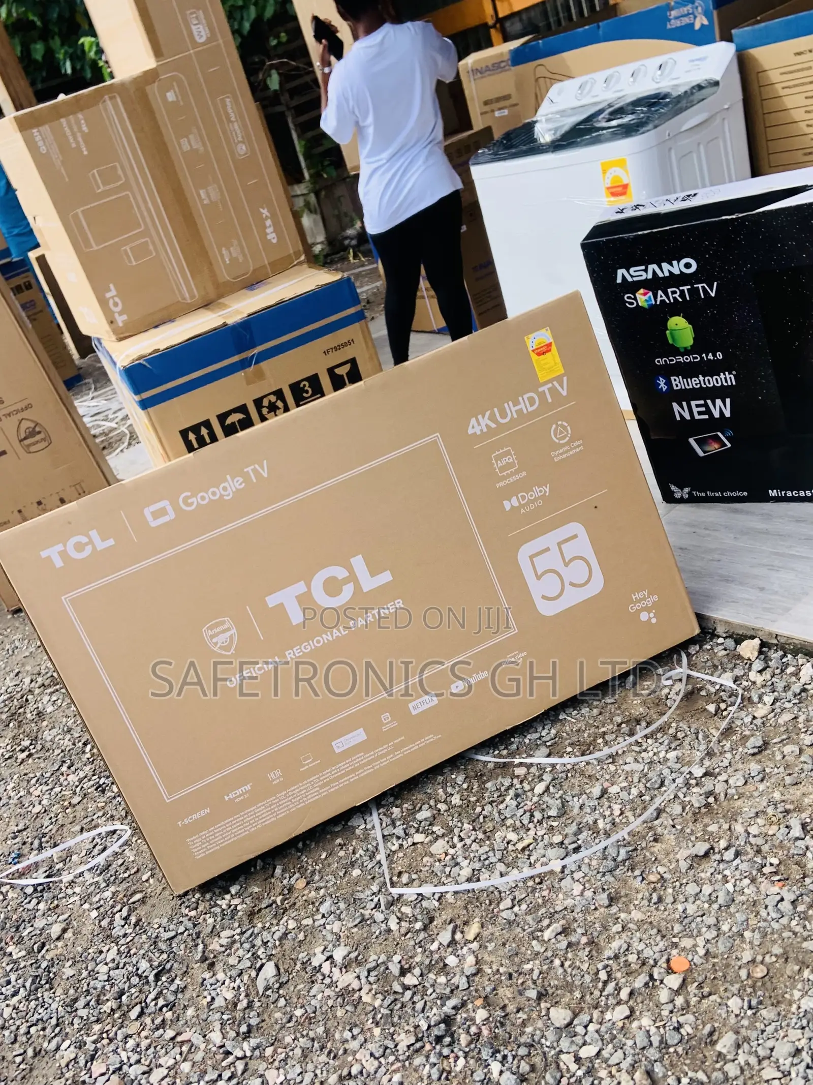 Kindly Purchase TCL 55 Inch Smart Led Uhd P635 Tv