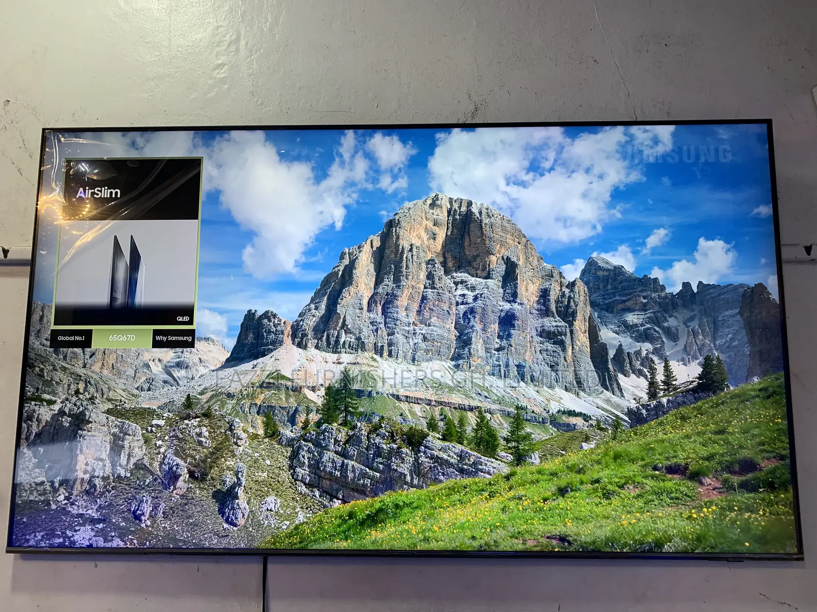 Samsung Qled 65 Inches Q67d Ultra Slim Avtive Uhd HRD Tv