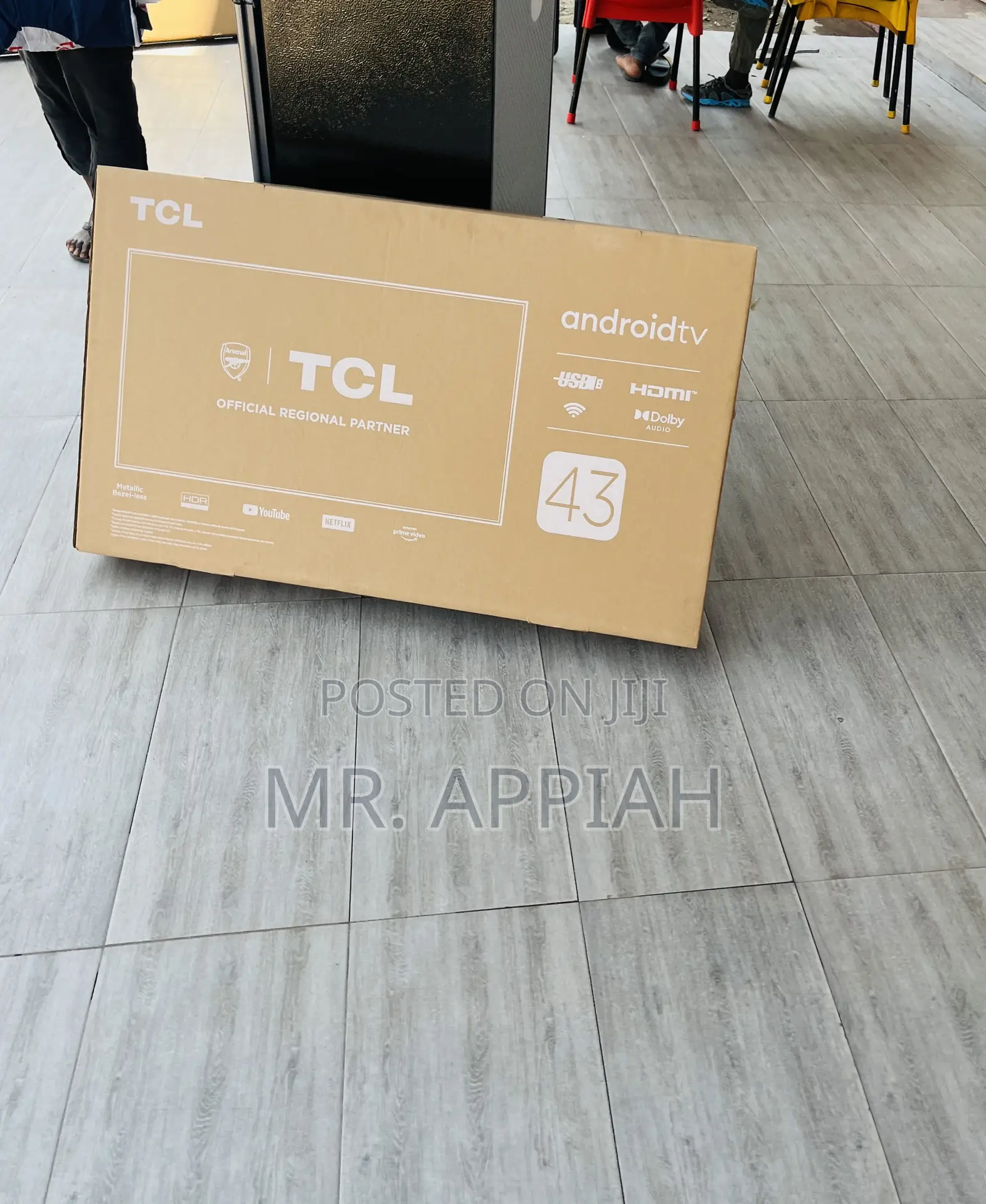 Beautiful Design TCL 43 Inch FHD Smart Tv(Black) 