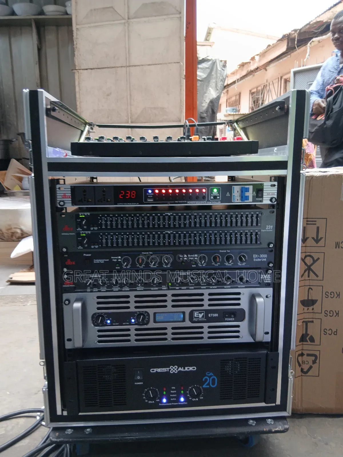 Full Set of Amp Rack