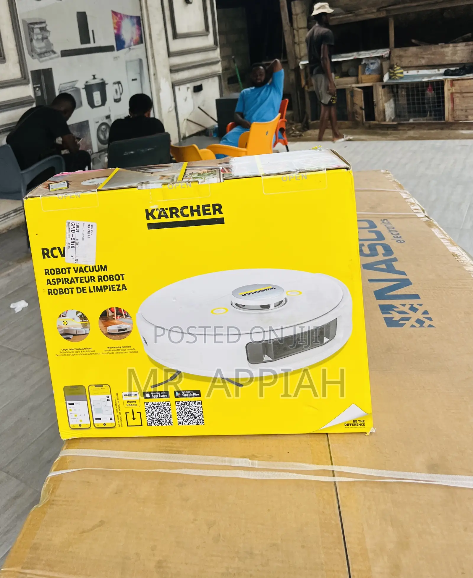 Buy Classic Karcker RCV-5 Portable Robot Cleaner.