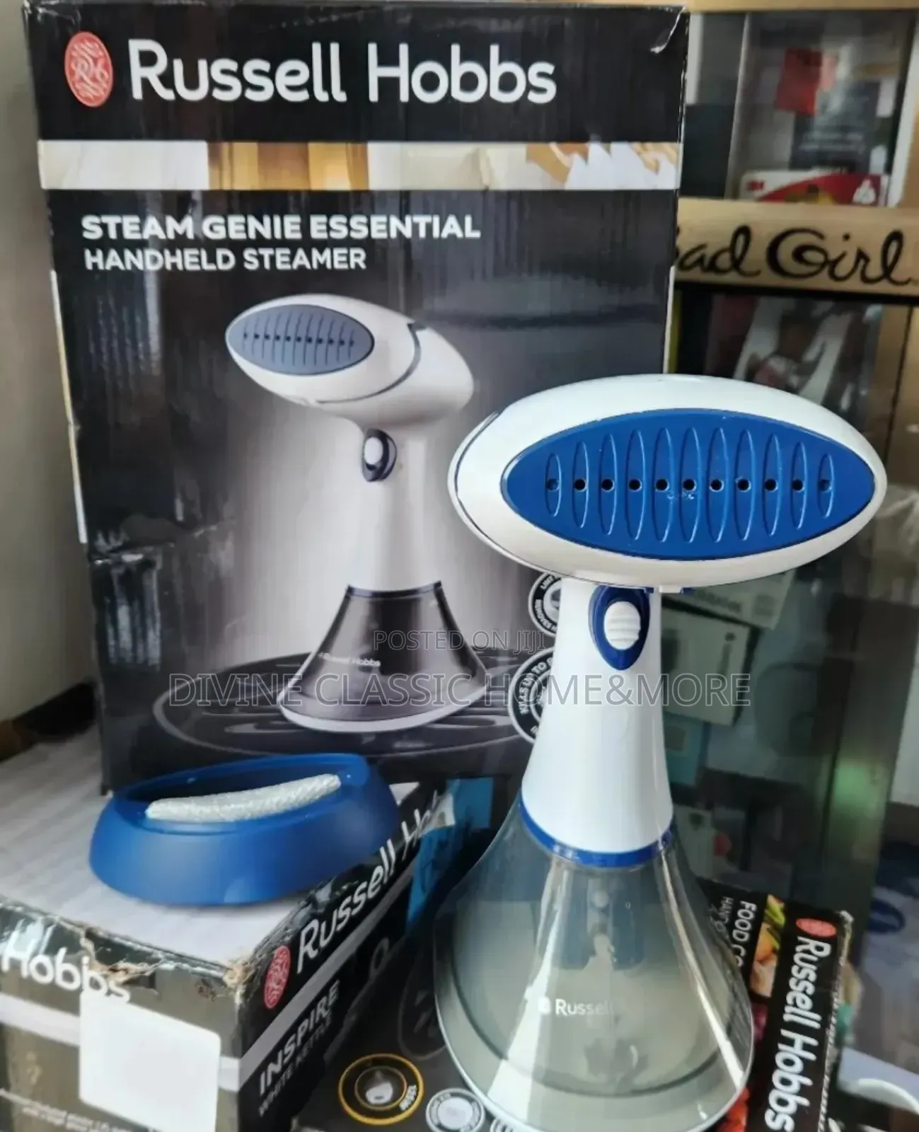 Russell Hobbs Steam Genie Handheld Clothes Steamer