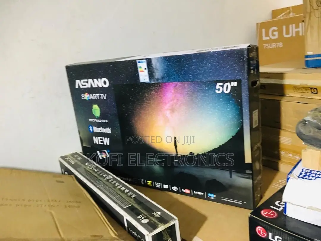 Authentic Asano 50 Inch Uhd Ultra Slim Design Quality Tv
