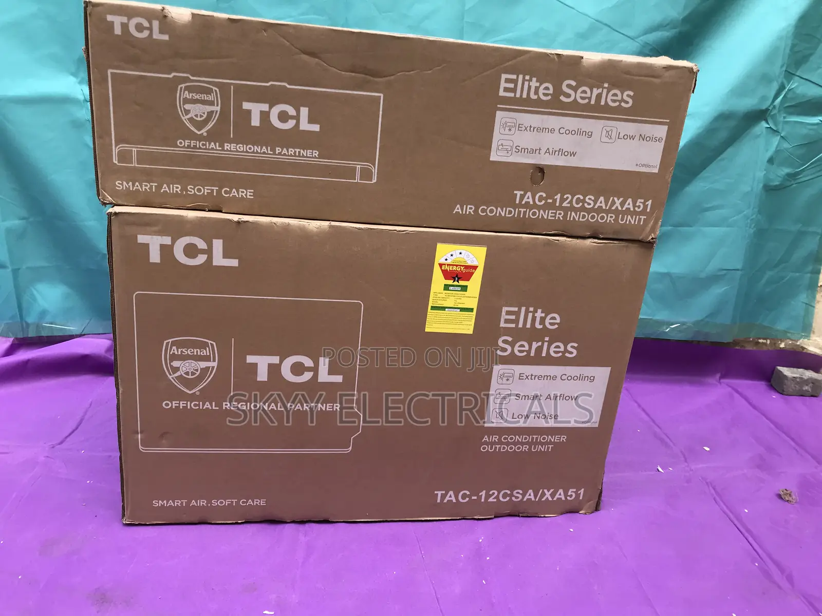 1.5hp New TCL Split Air Conditioner R410 Gas
