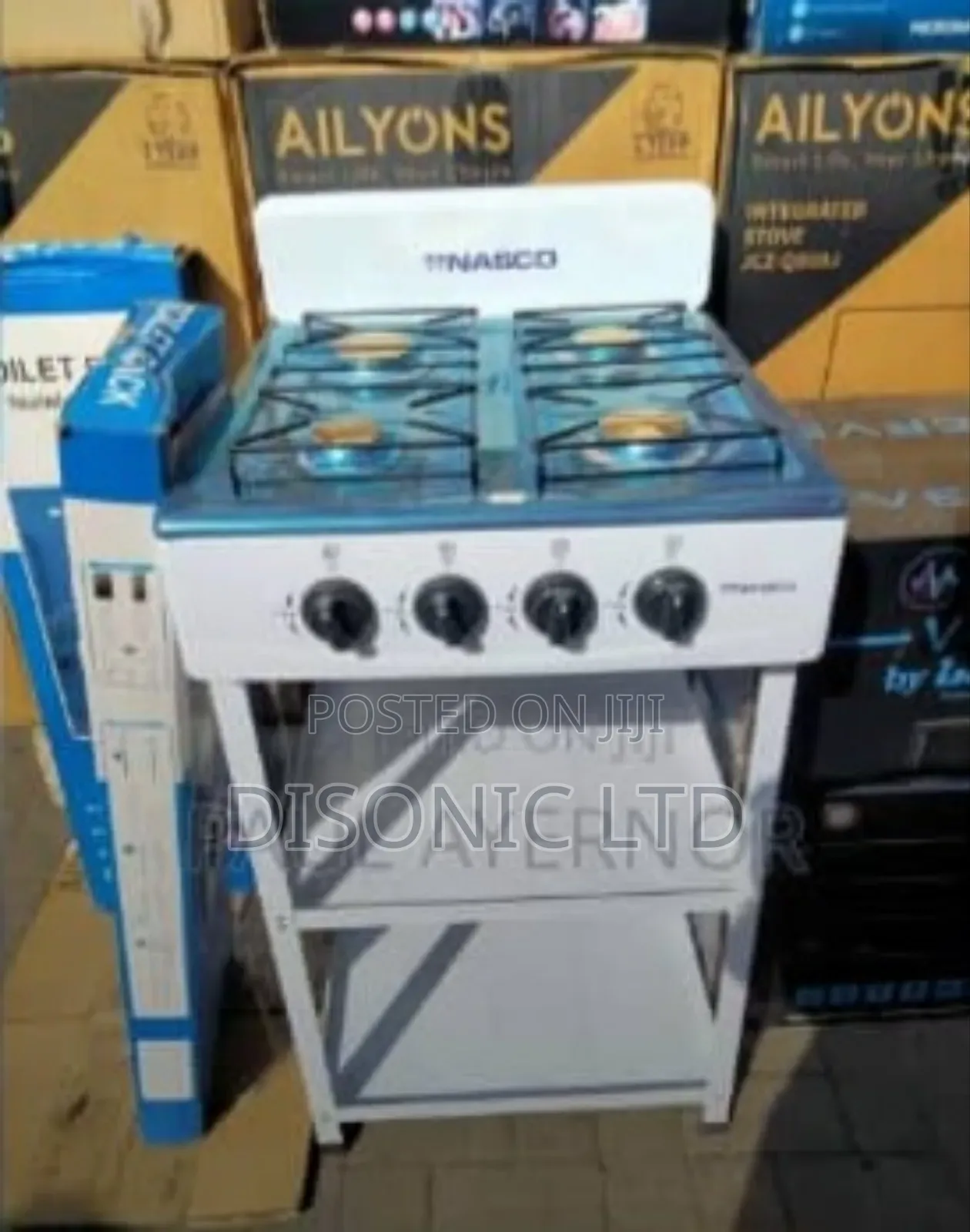 5 4 Burner Standing Gas Stove