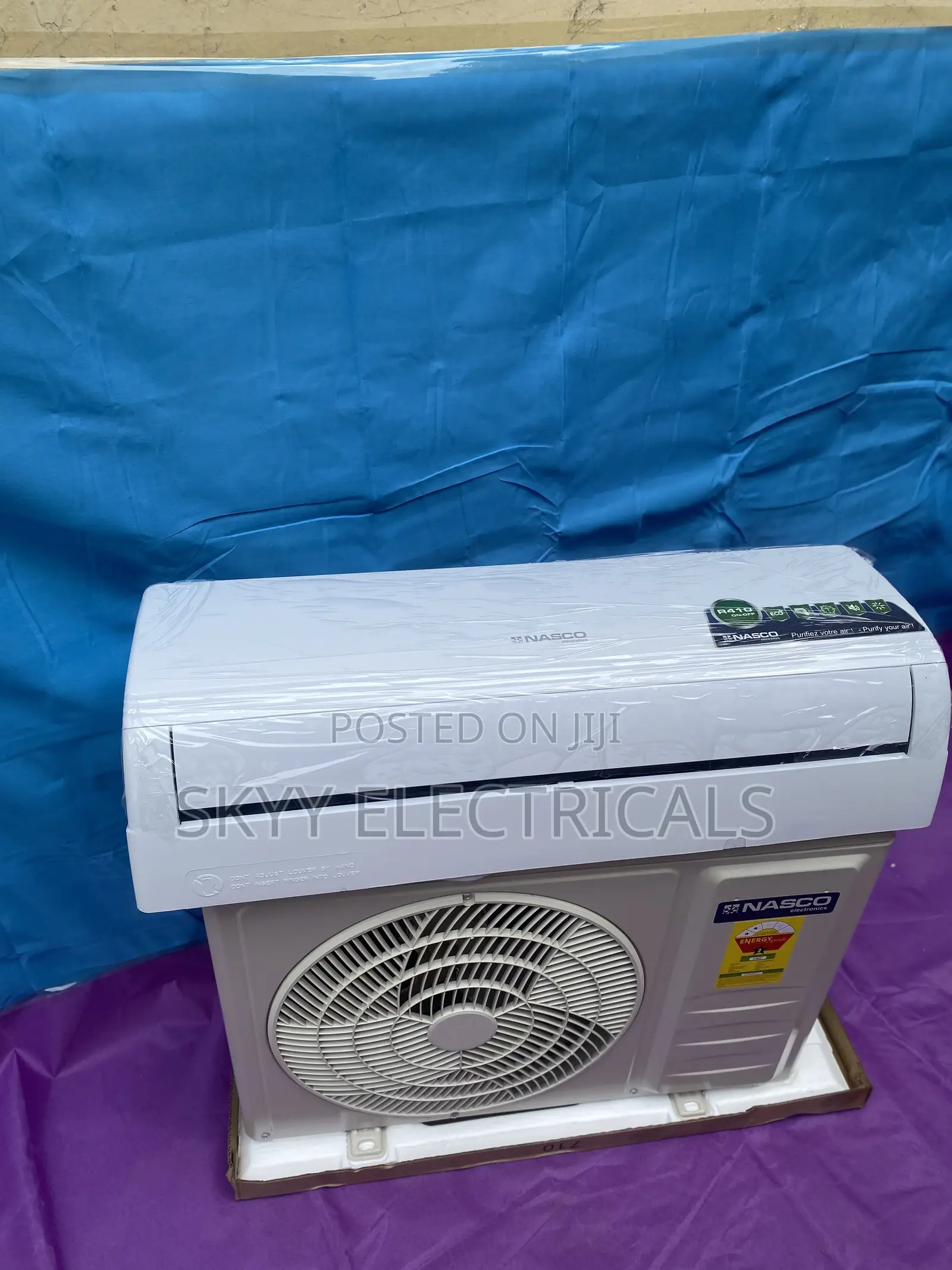 1.5hp New Nasco Split Air Conditioner R410 Gas