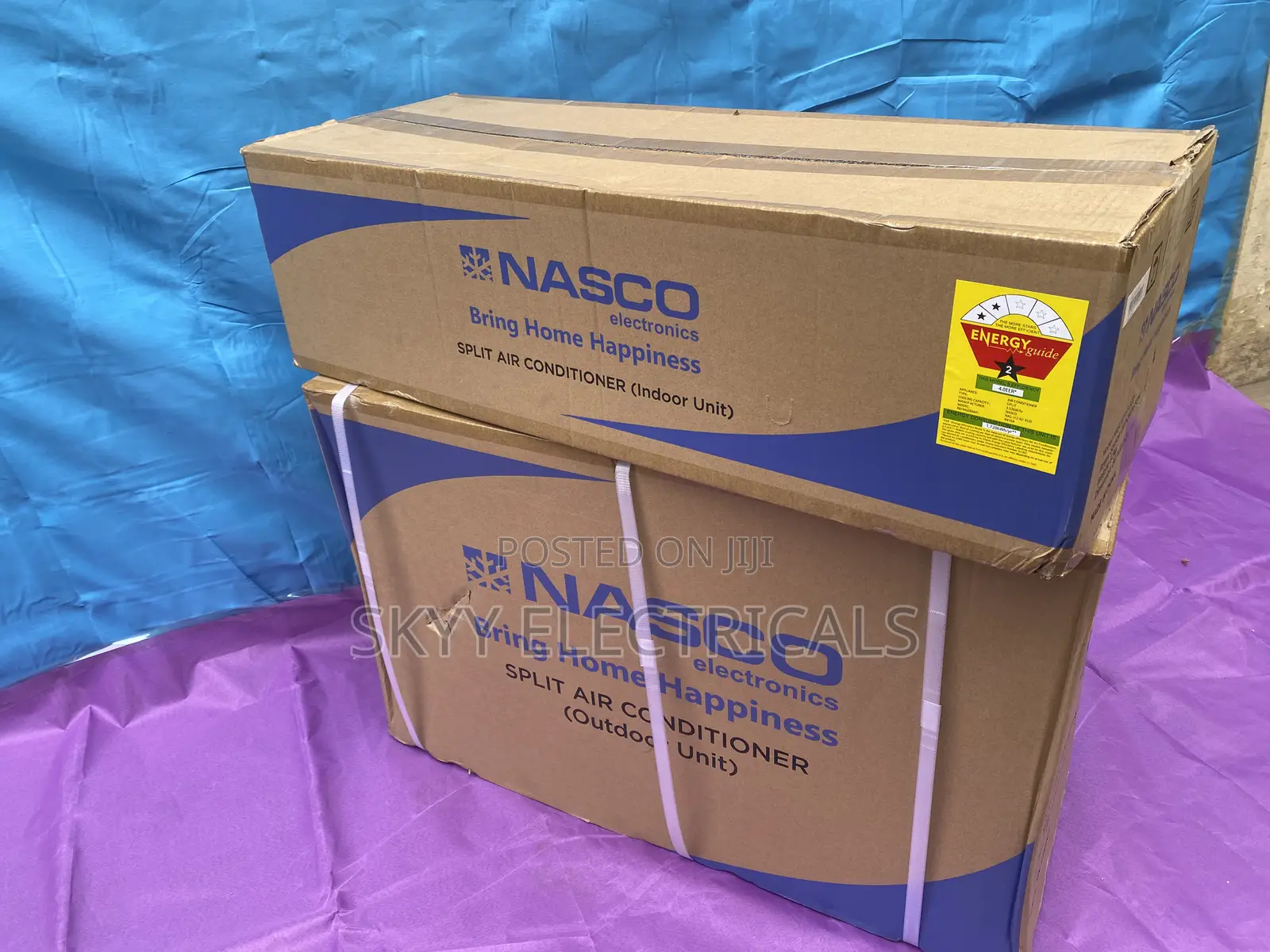 1.5hp New Nasco Split Air Conditioner R410 Gas