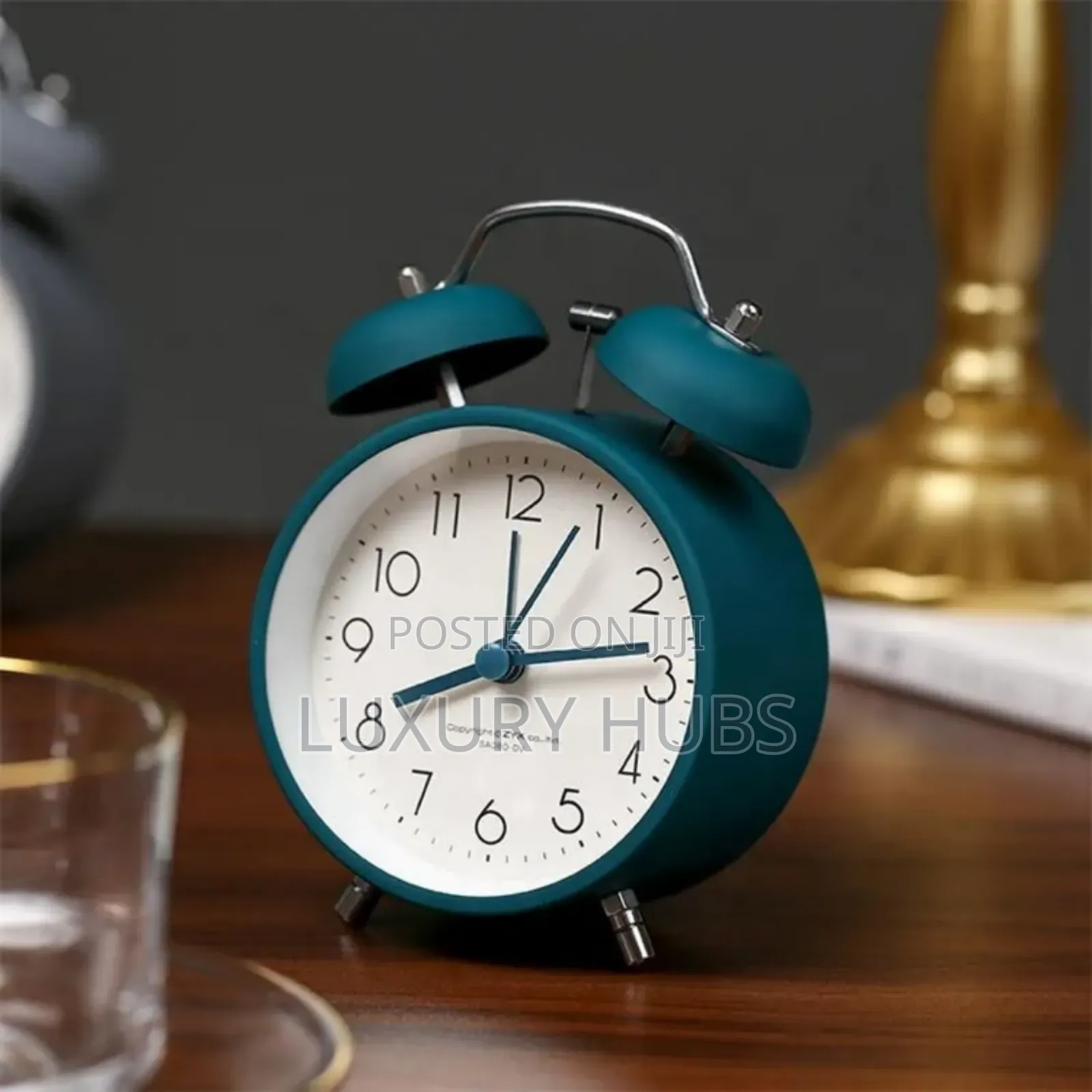 Decorative Student Round Alarm Clock