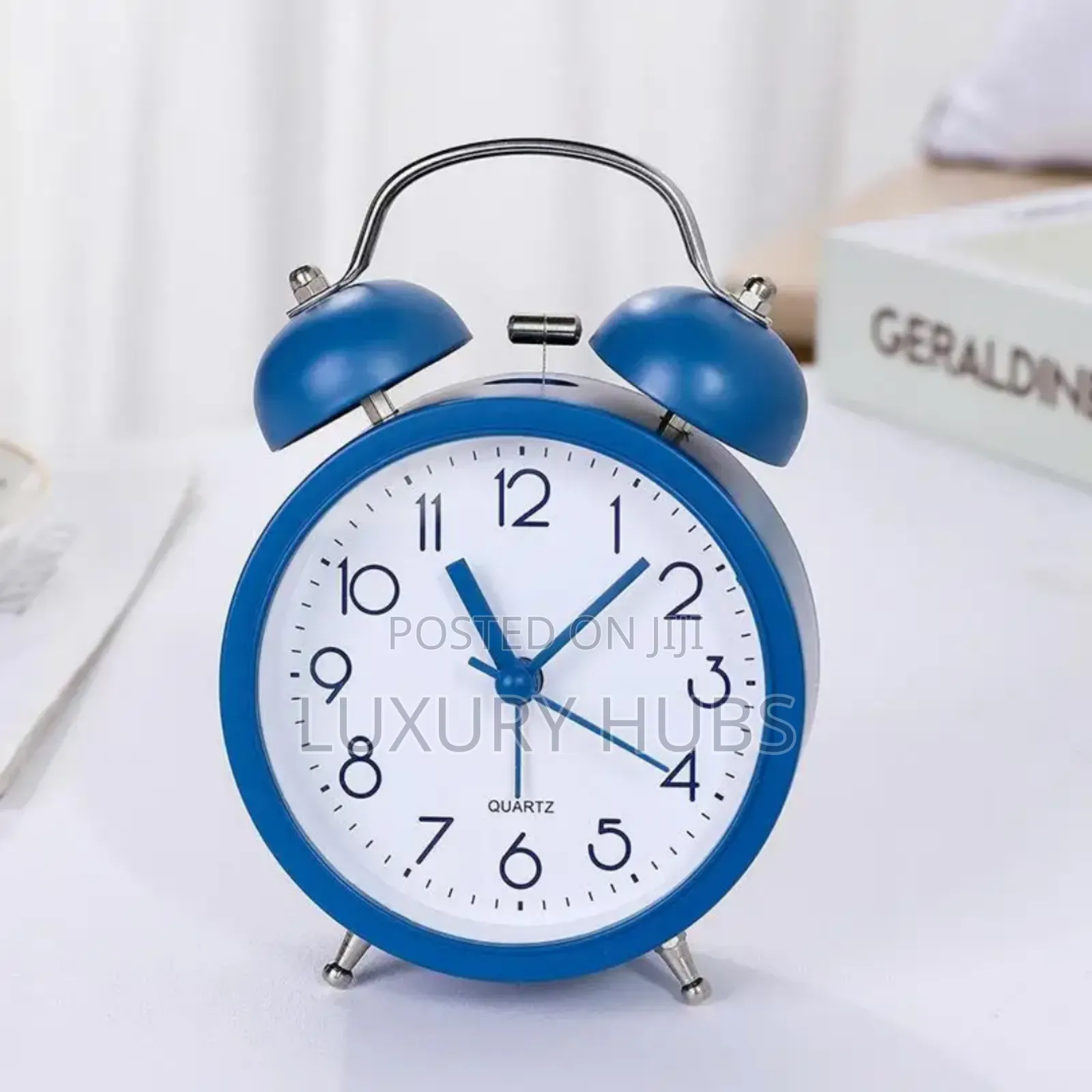 Decorative Student Round Alarm Clock