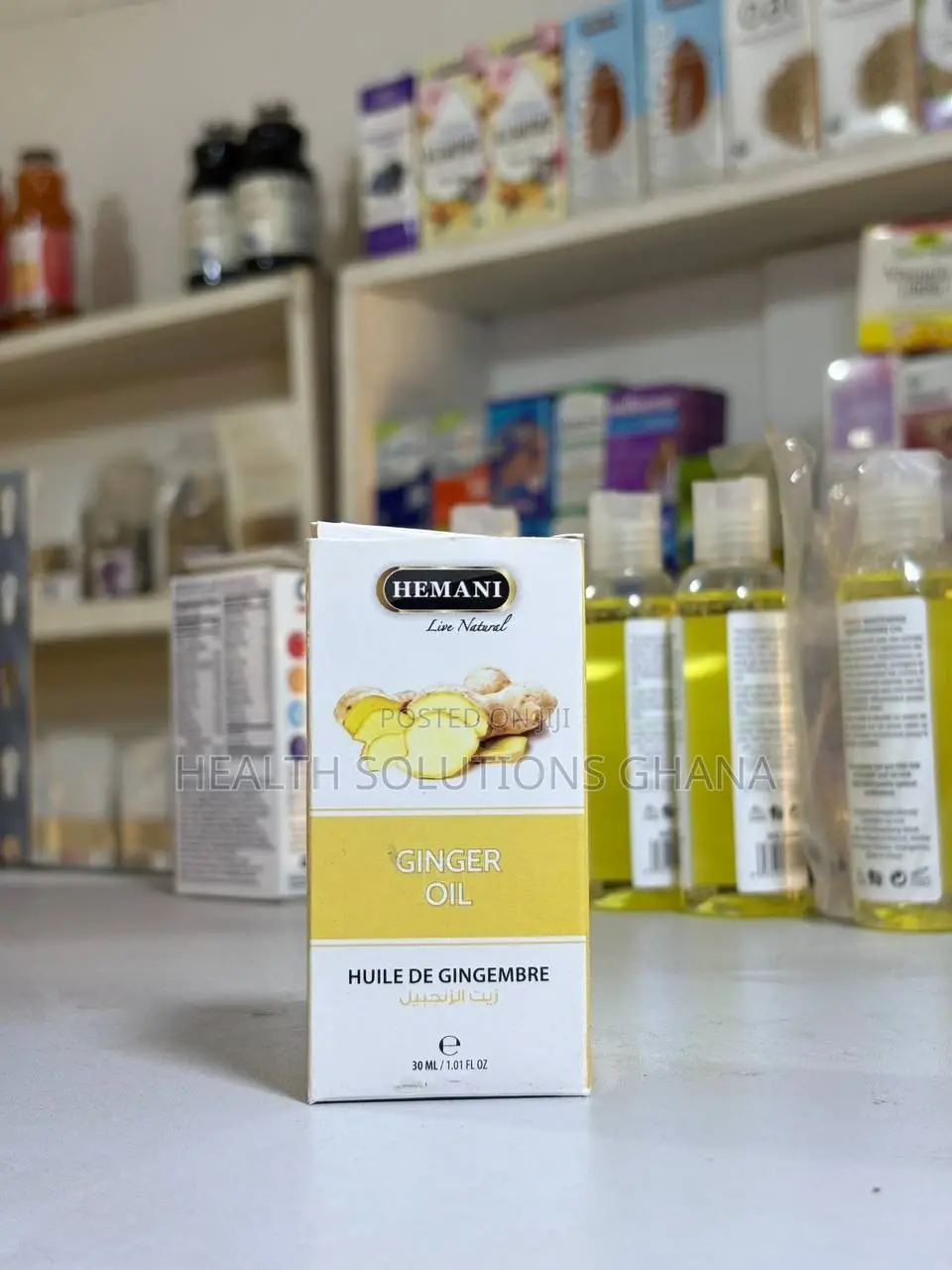 Natural Ginger Oil-30ml