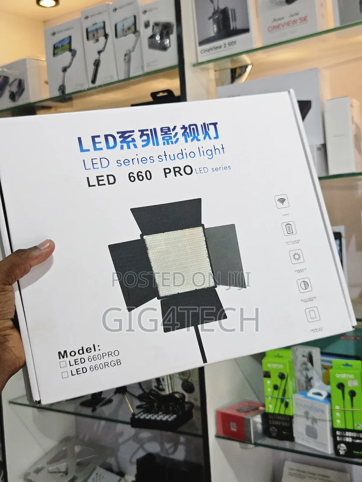 Bi Color Led 660 Pro Studio Light