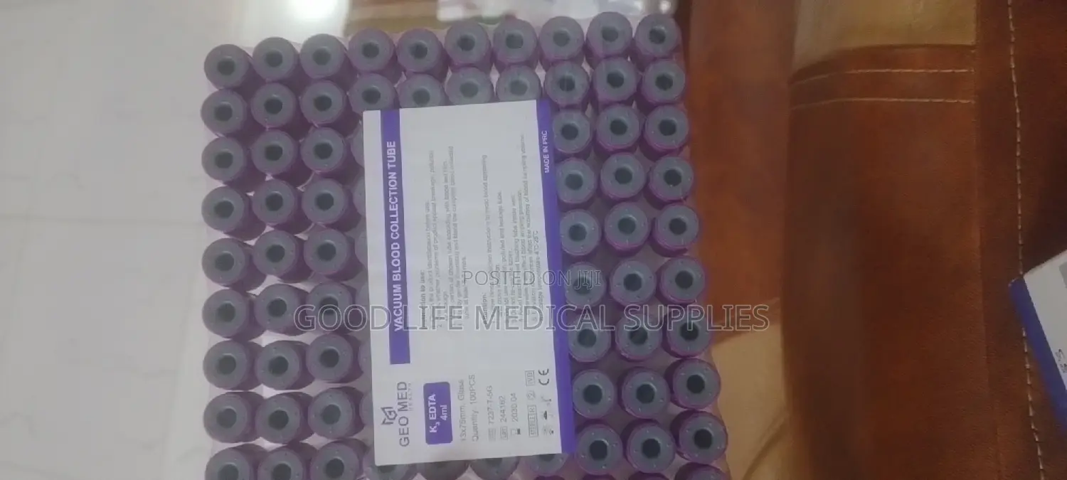 Edta Tube (Sample Bottle)