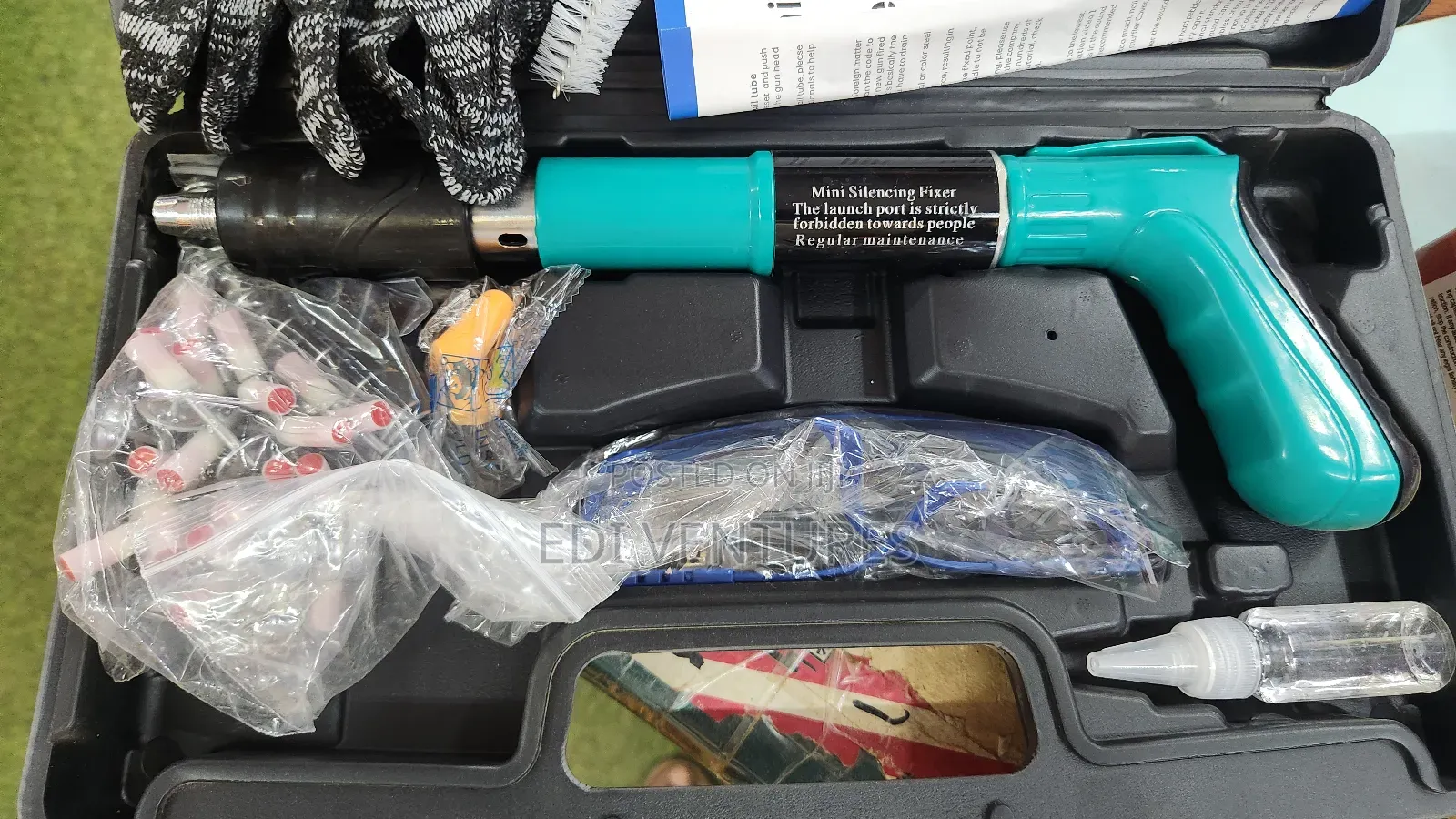 Explosive Fastening Nail Gun