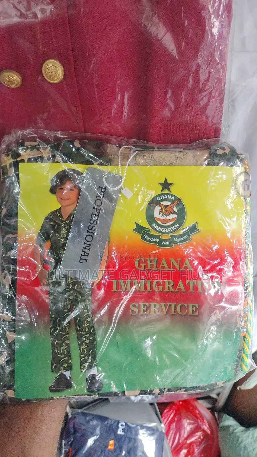 Military Kids Custome