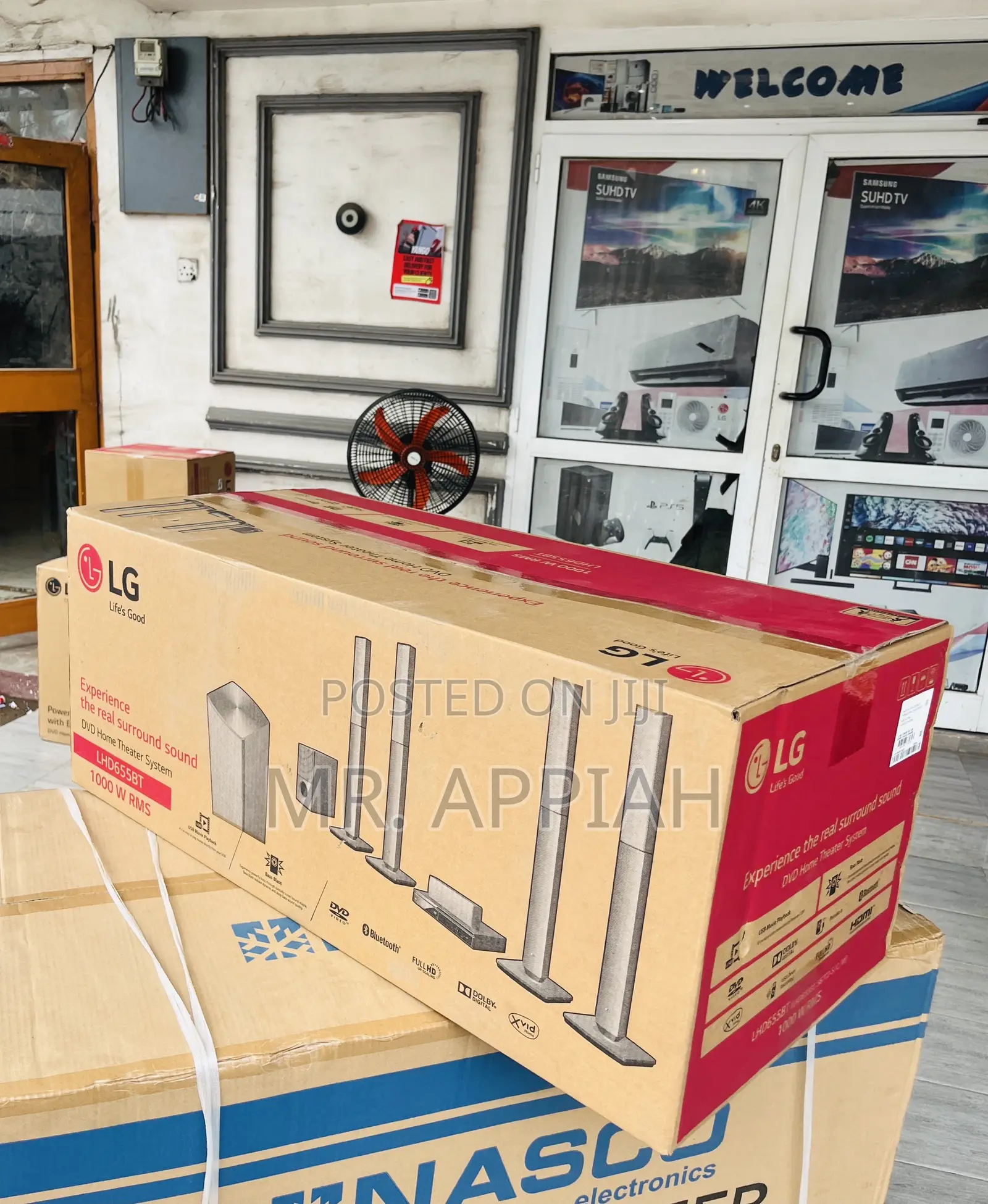 Well Design Lg LHD 655bt Wirelessaudio Home Theater(1000w)
