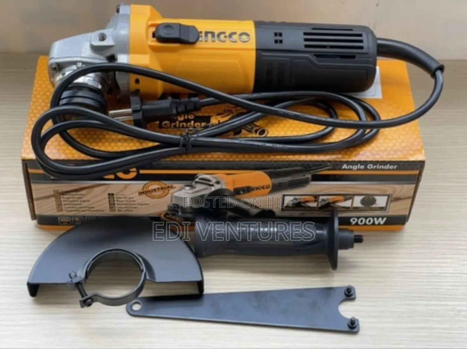 Ingco 900watts Angle Grinder With Speed Changing