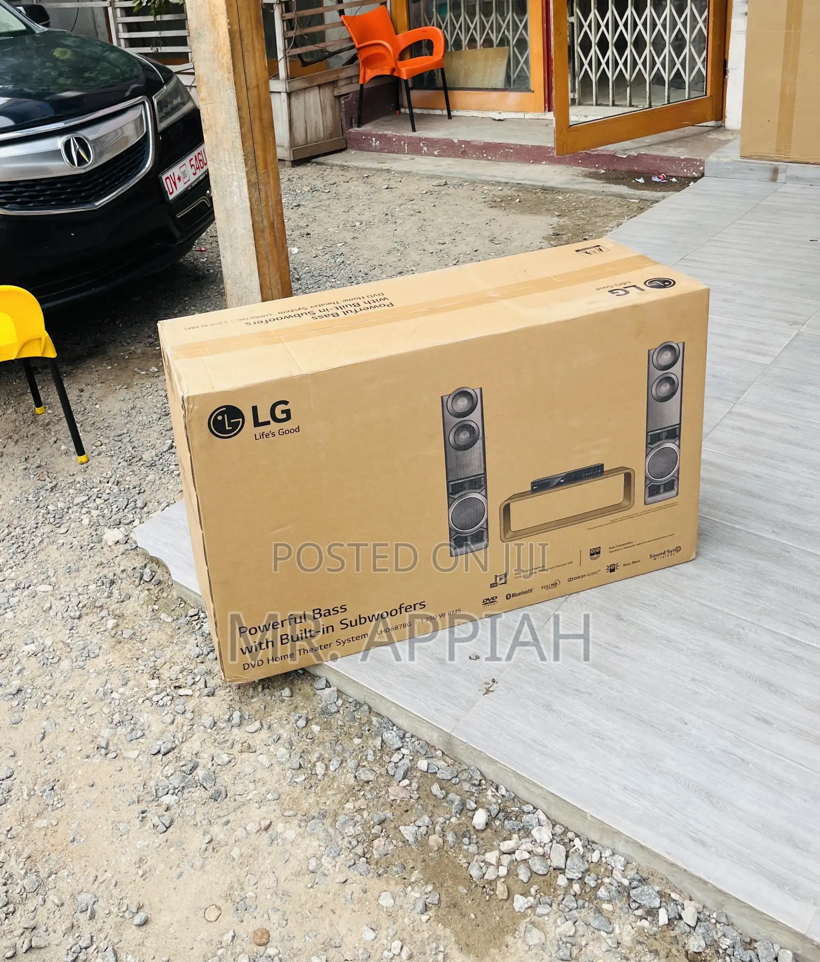 Newest Lg Lhd687bg Bluetooth Home Theater(4.2ch)1250watt.