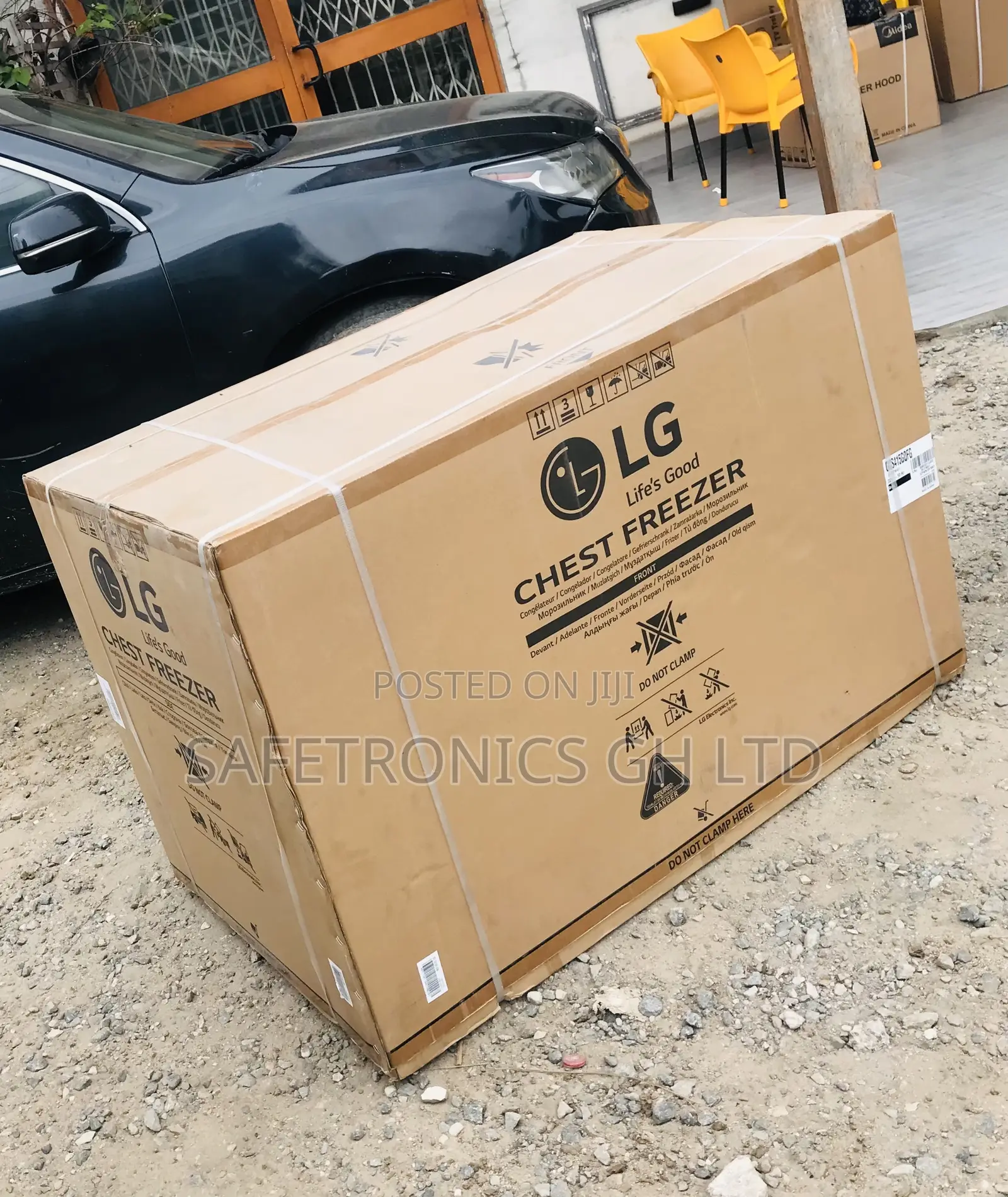 Authentic White Lg Gcs415sqfg 345 Liters Fast Freezer