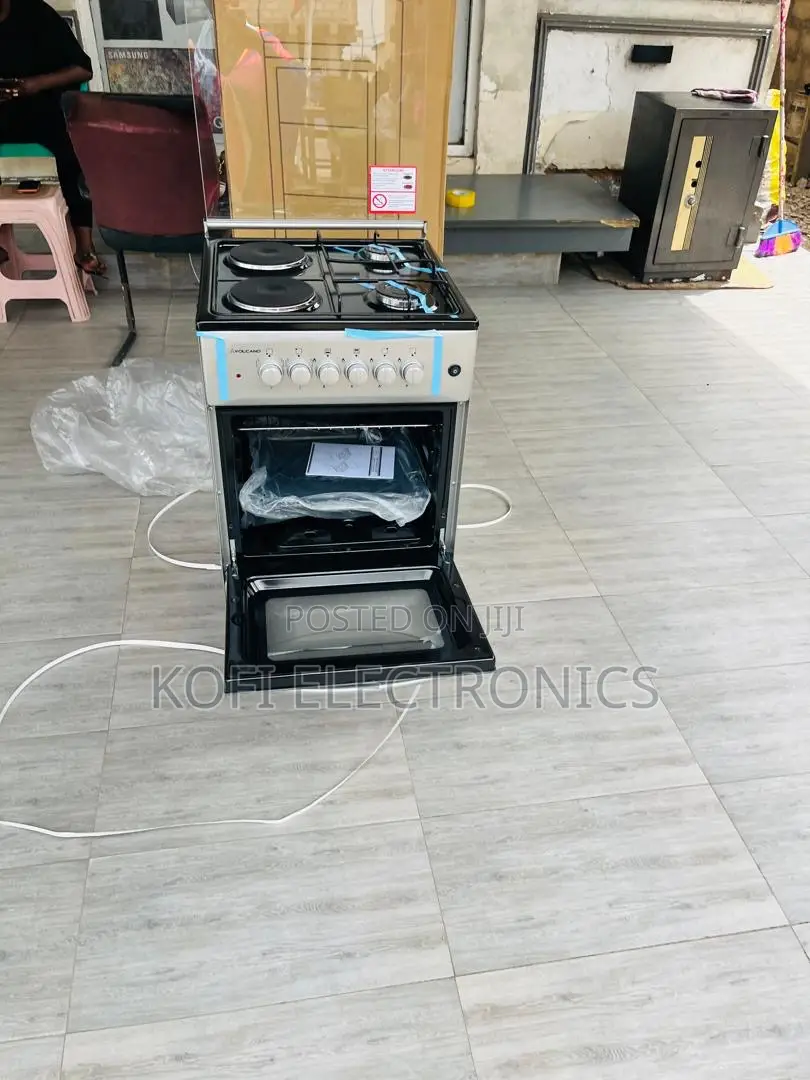 Extremely Good Volcano 2 Gas 2 Electric Burner Cooker