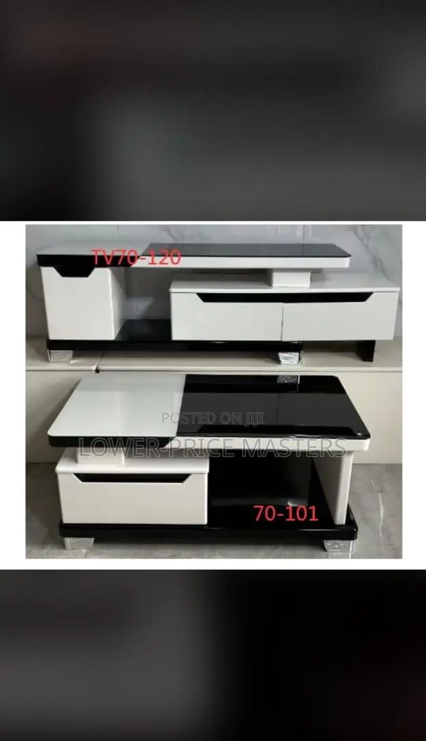 Executive Tv Stand and Center Table (Marble)