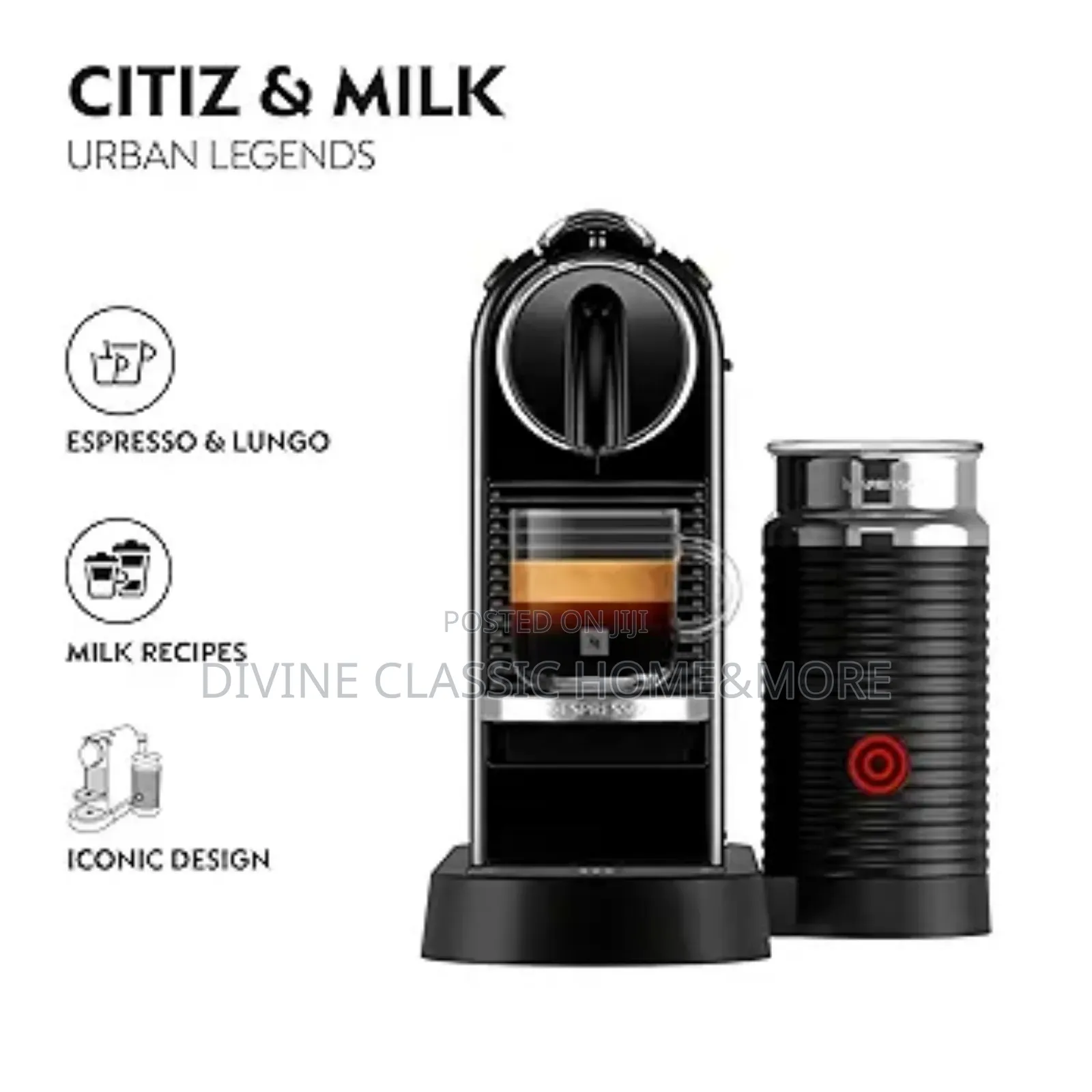 Nespresso Citiz and Milk