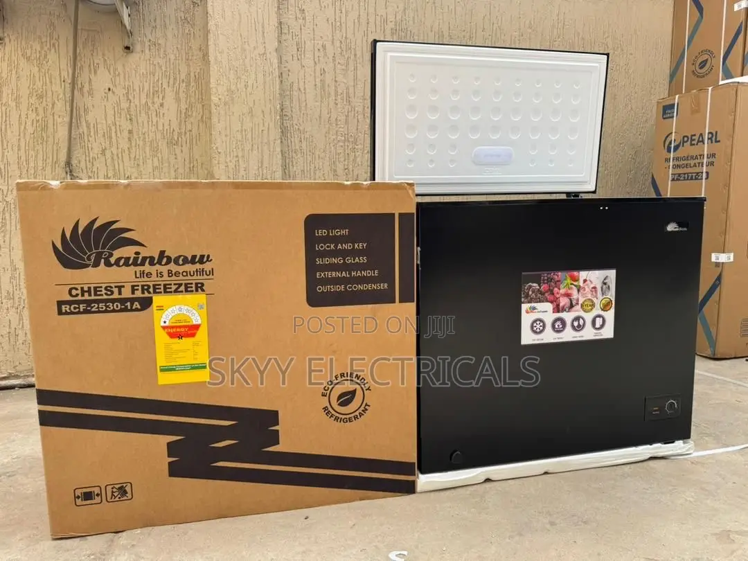 Rainbow 200l Single Door Chest Freezer