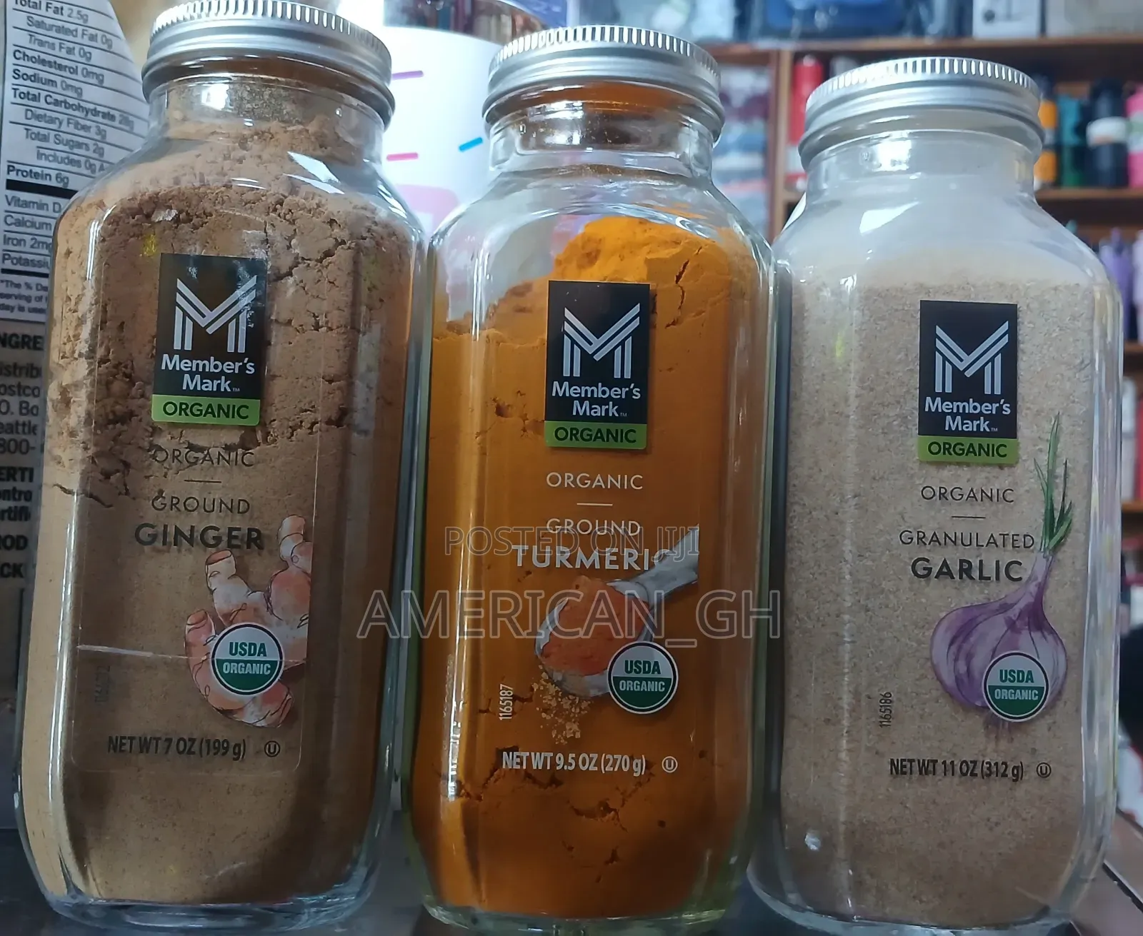 Members Mark Cinnamon Ginger Garlic Tumeric Powder