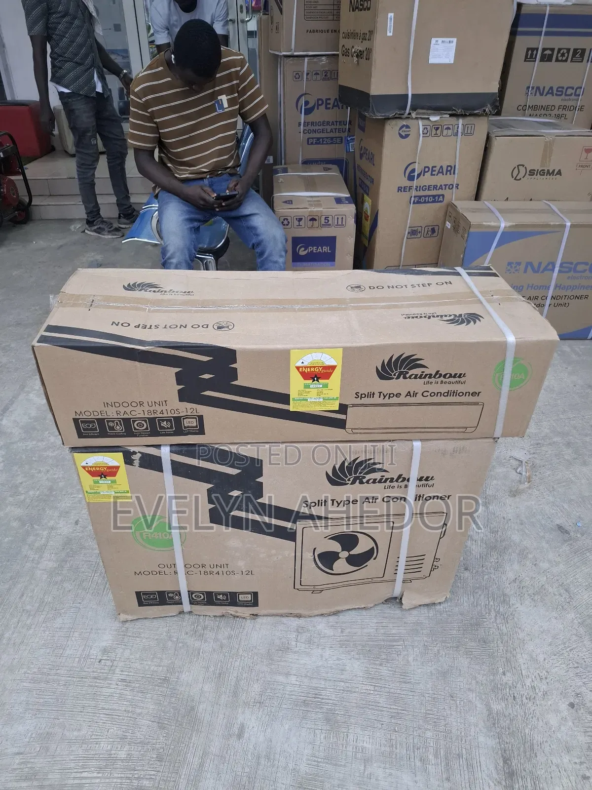 Amazing and Fast Cooling Rainbow 2hp Ac for Sale