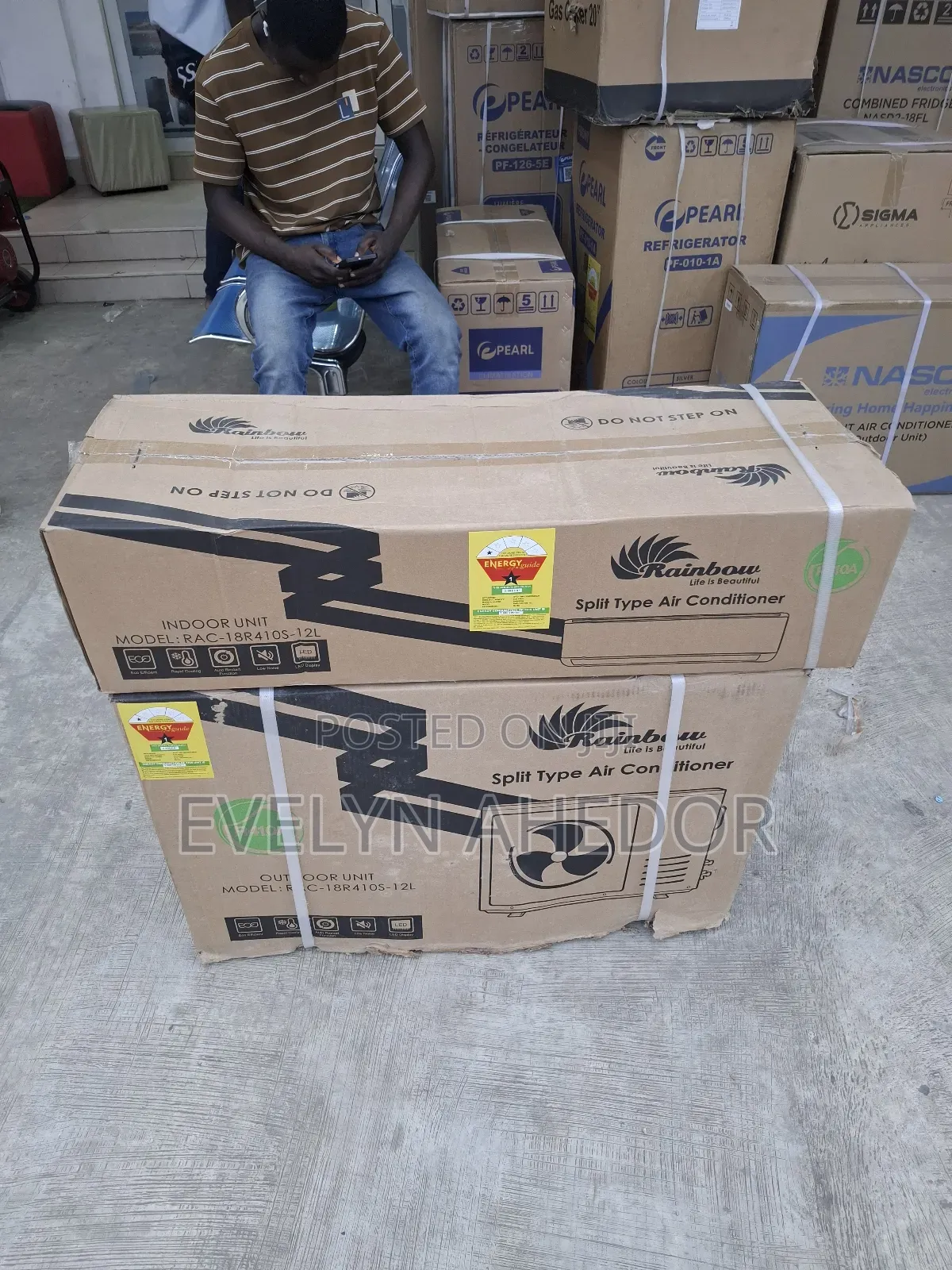 Amazing and Fast Cooling Rainbow 2hp Ac for Sale