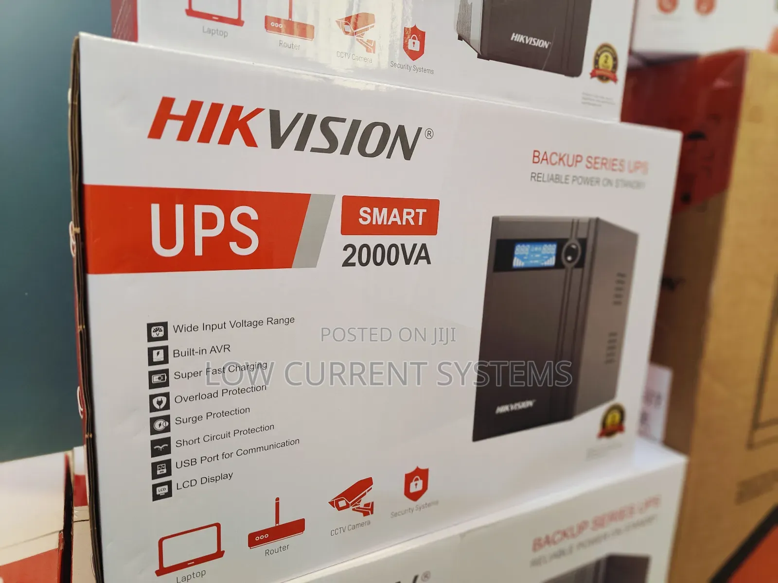 Hikvision 2000va Ups 2kva Smart Power Backup