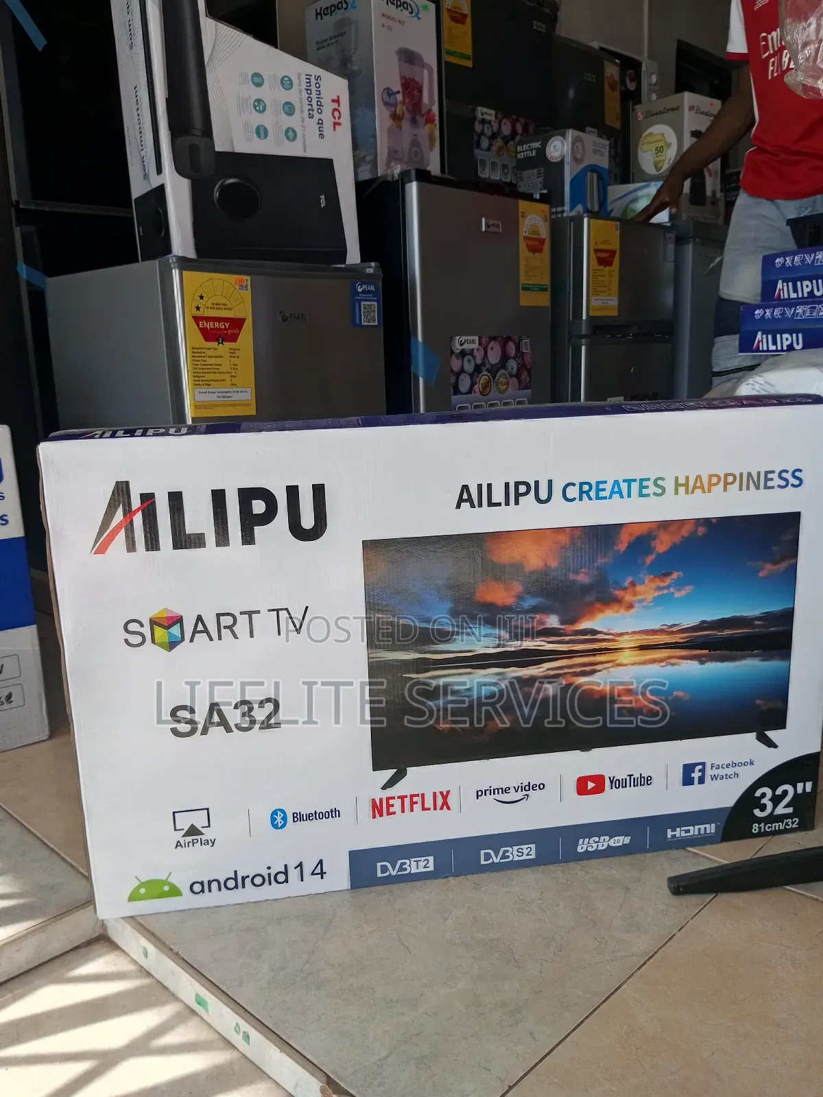 Smart Tv 32" Alipu - Bluetooth Connection