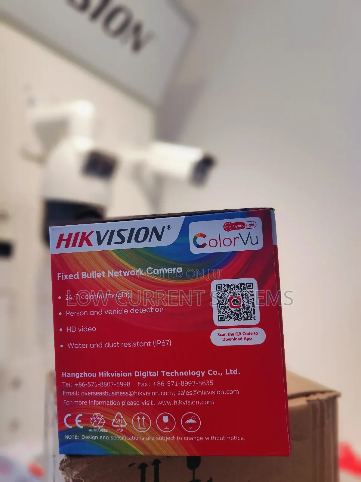 Hikvision 50m Big Light 4mp Colorvu Bullet Network Camera