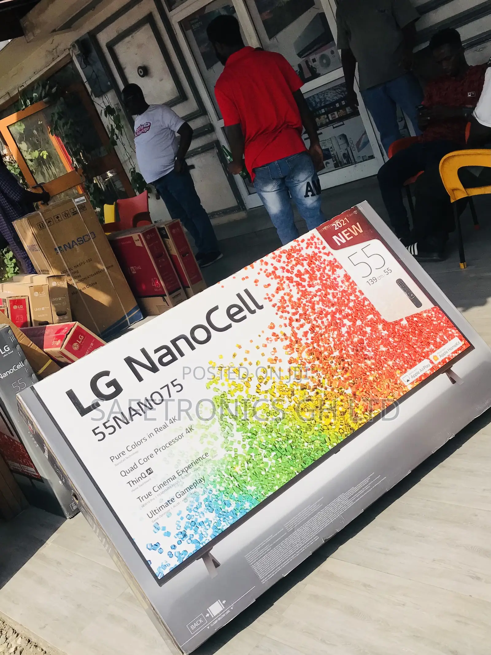 Lastest 55 Inch Crystal Android Led Smart Lg Nano75 Tv