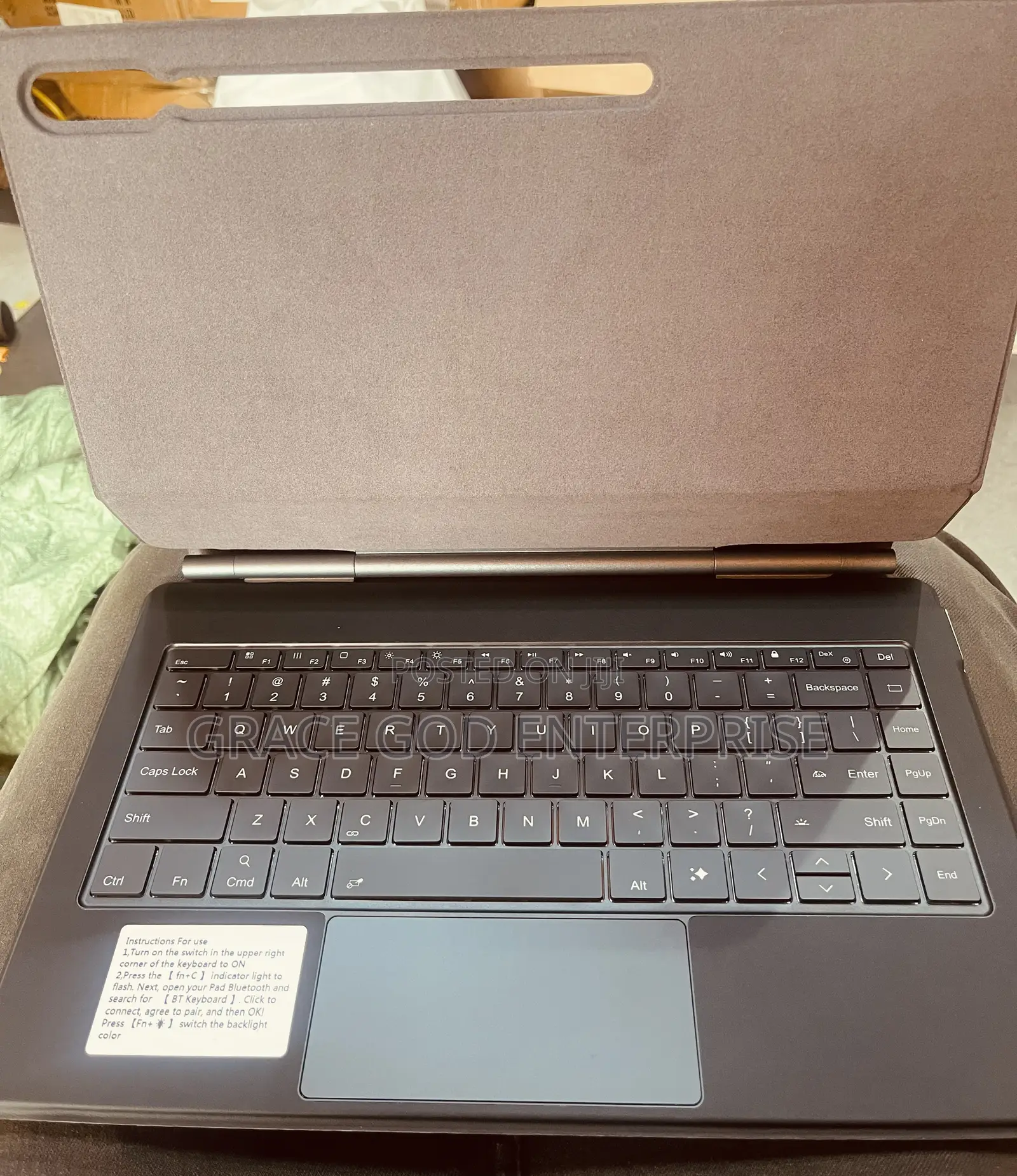 Samsung  Tab S8/S9/S10 Ultra Keyboard With Backlight 13.1&14.6 Inch