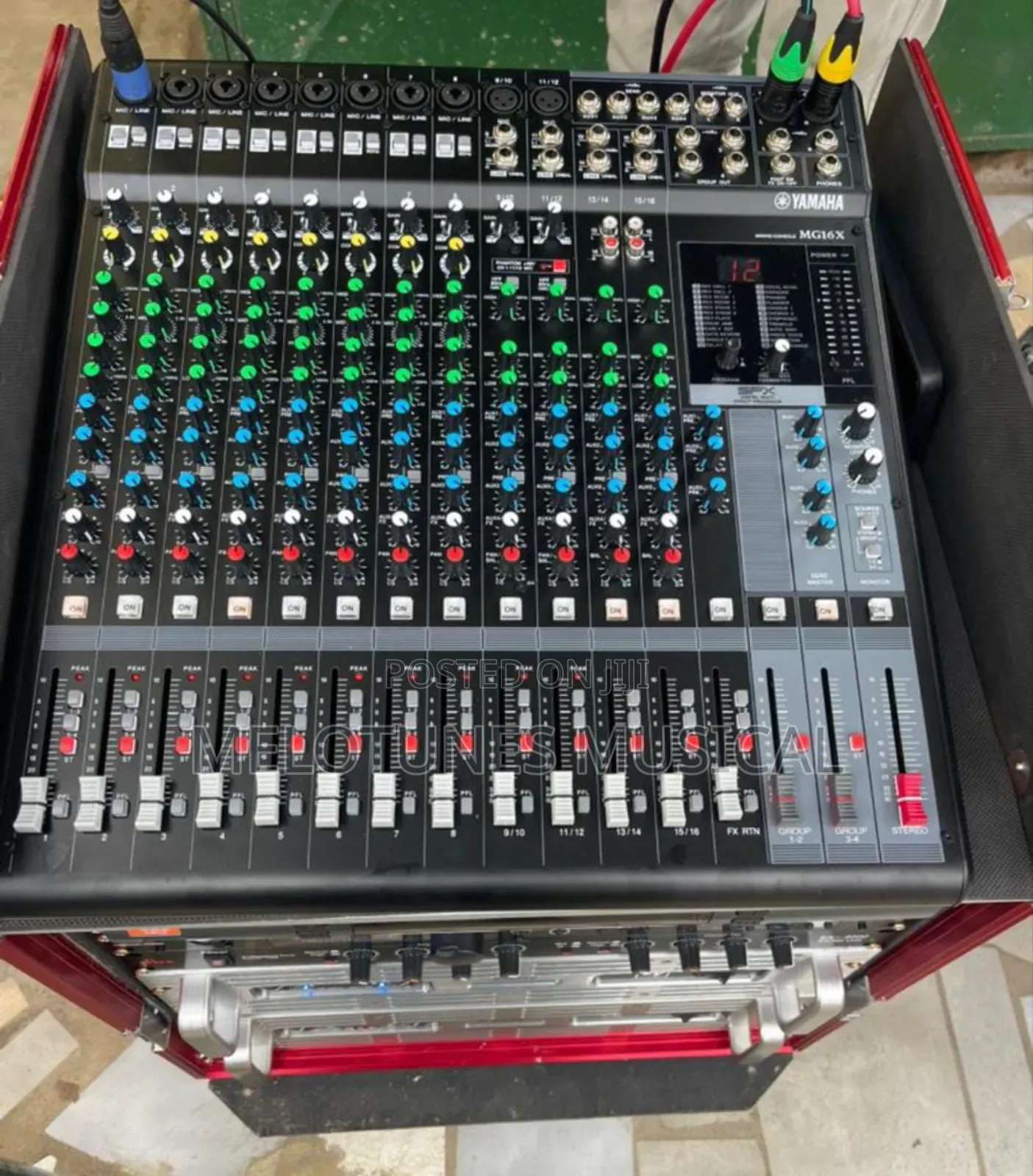 Electro-Voice (Ev) Full Speaker Setup With Amplifiers