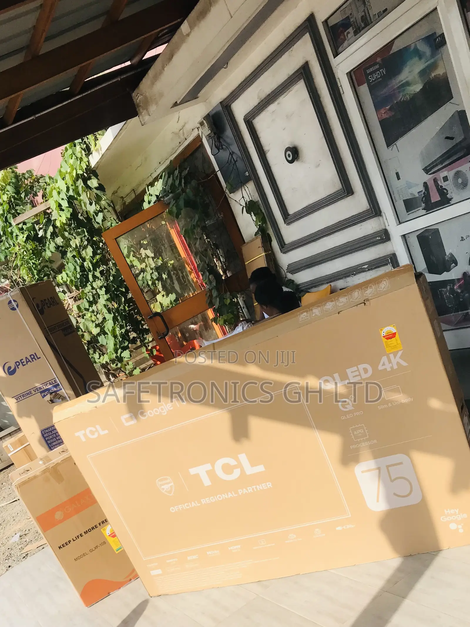 Authentic Qled 75 Inch Smart Android C645 TCL Uhd Tv