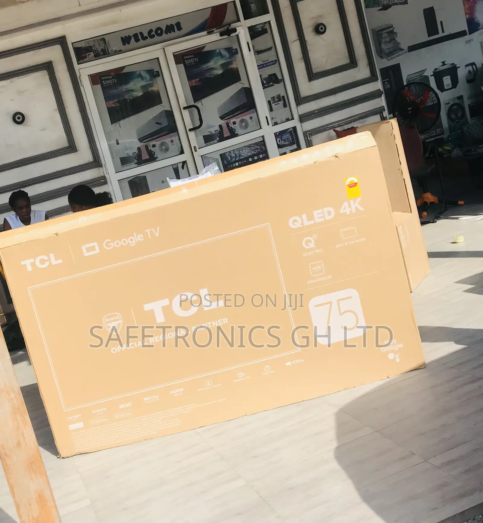 Zealous TCL Qled Smart C645 Uhd Android 75 Inch Tv