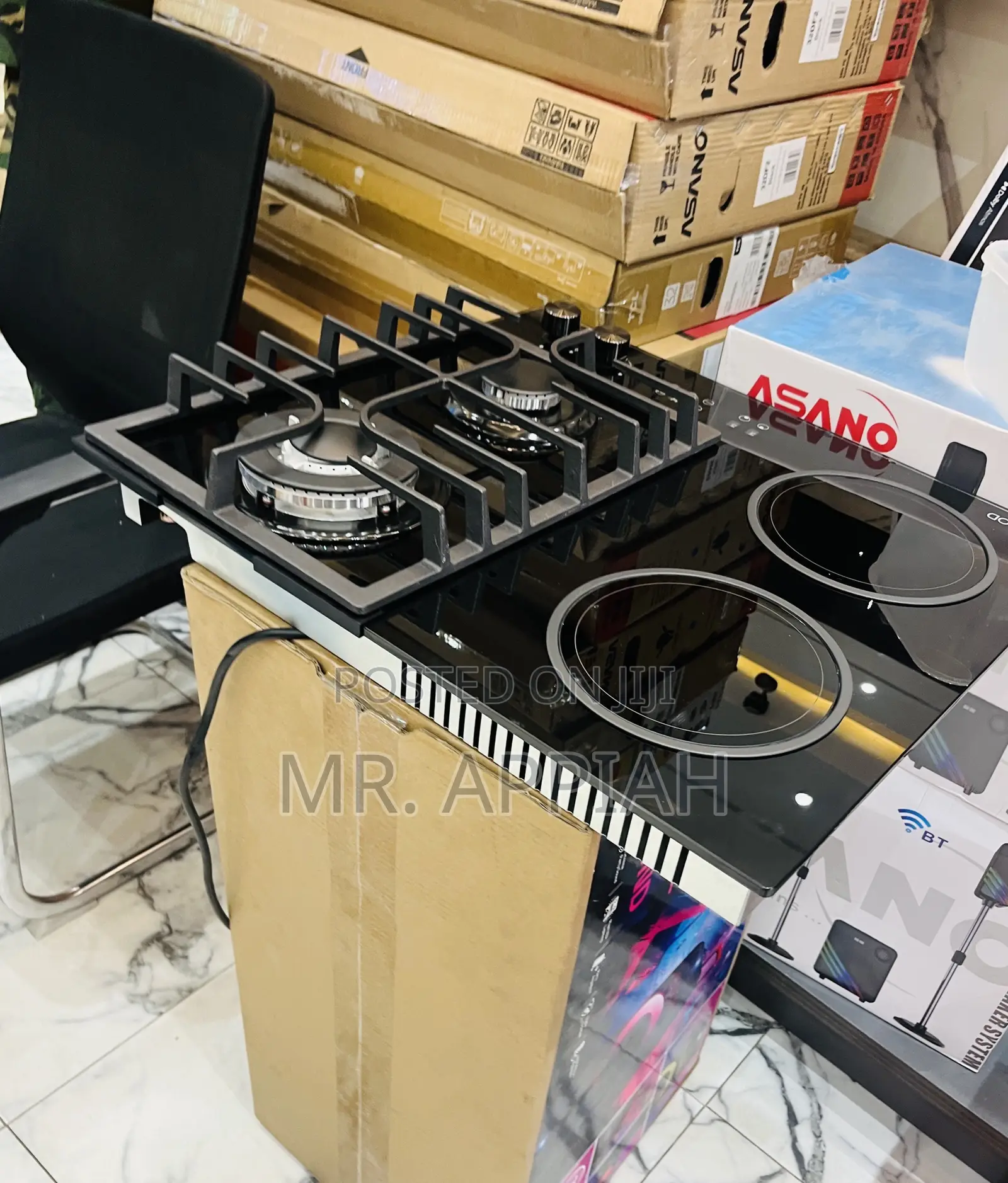 Most Classic Kenwood 60cm Ceramic Glass 2 + 2 Hob(Black).