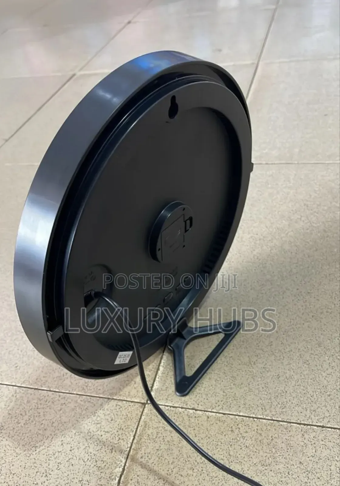 Large Round Digital Wall Clock