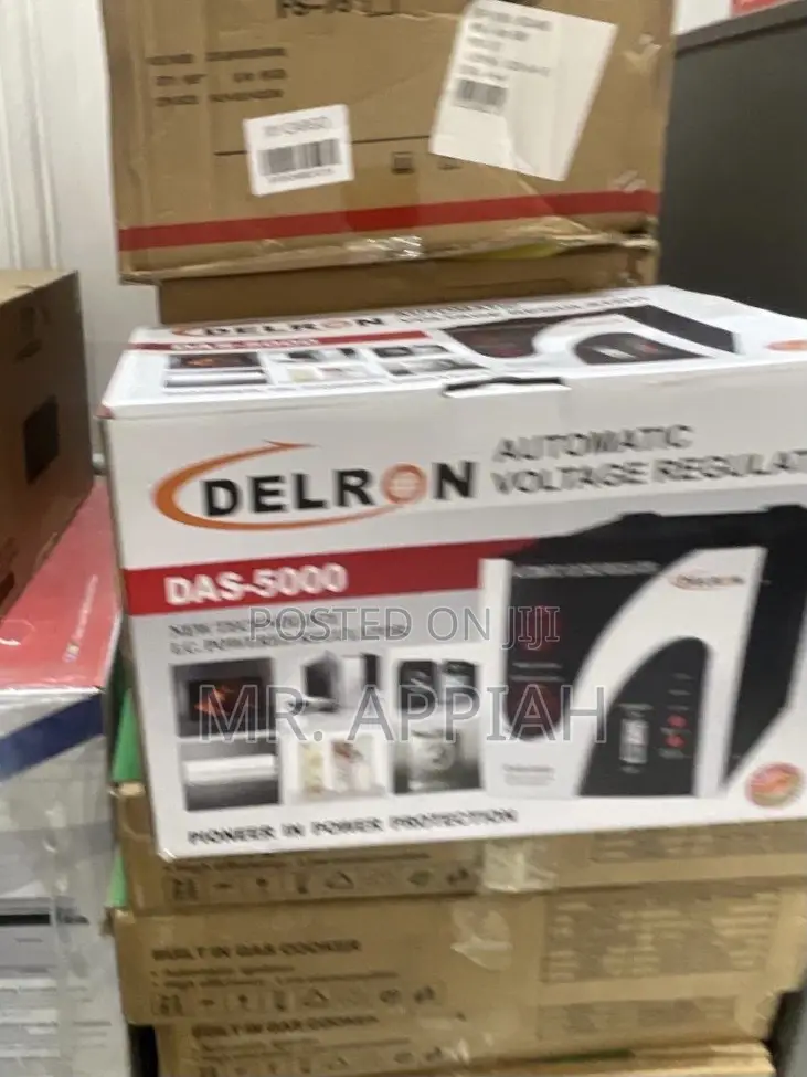 Sealed in Box Delron Stabilizer Standing 5000va 