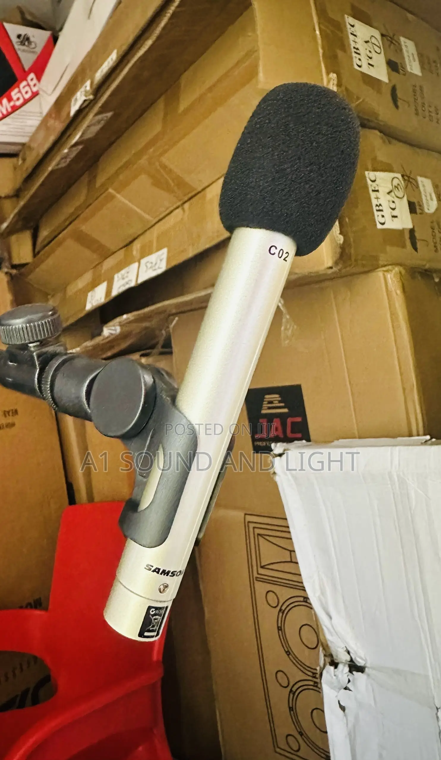 Samson C02 Small-Diaphragm Condenser Microphone - Stereo Pair