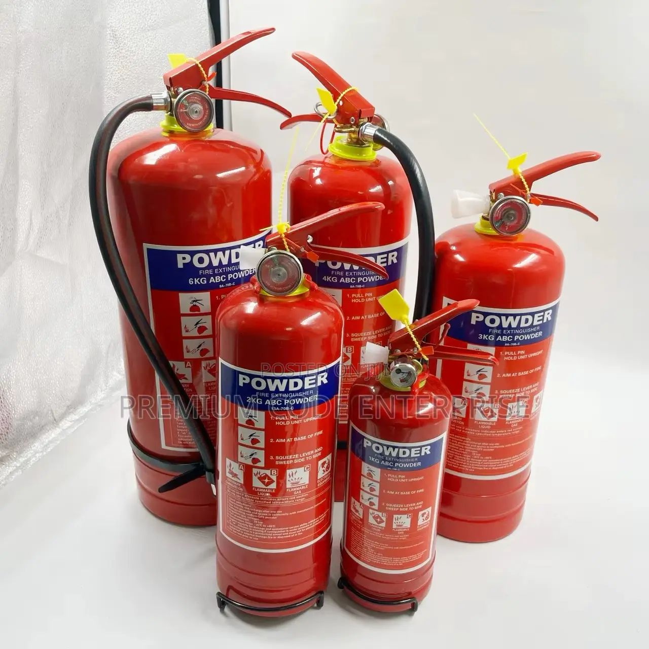 1kg Portable Abc Dry Powder Fire Extinguisher