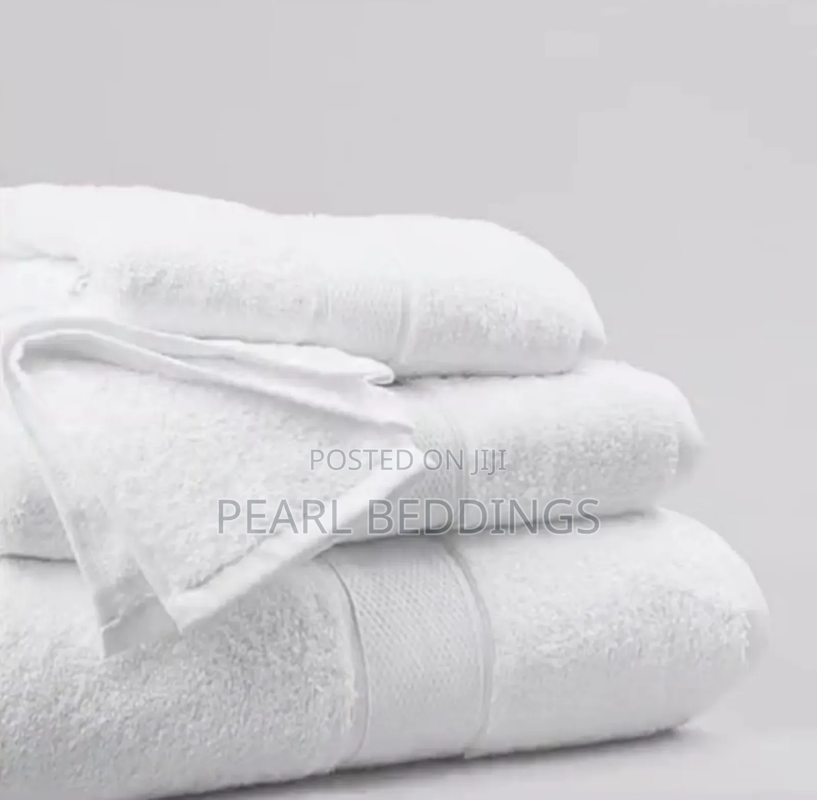 Premium 5star Hotel Quality Luxurious White Towels Available