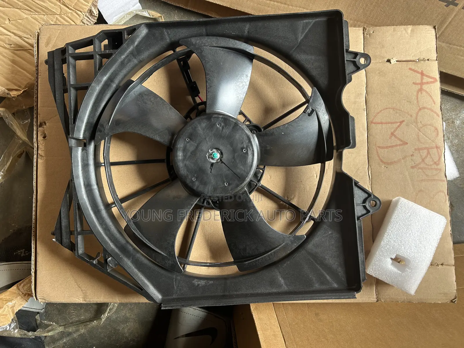 Honda Accord 2018 2019 2020 Radiator Fan