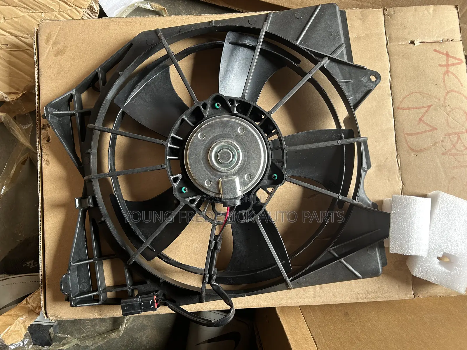 Honda Accord 2018 2019 2020 Radiator Fan