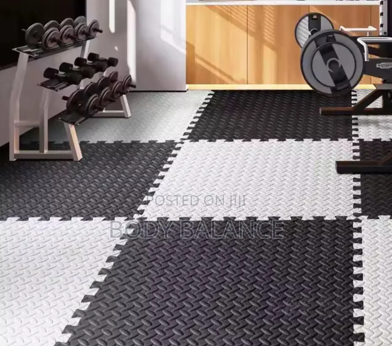 Gym Floor Mat(100by 100 Cm)