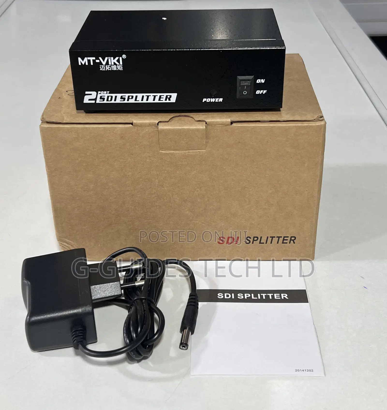 Mt-Viki 2-Port Sdi Splitter, 1-in 2-Out Sdi Splitter