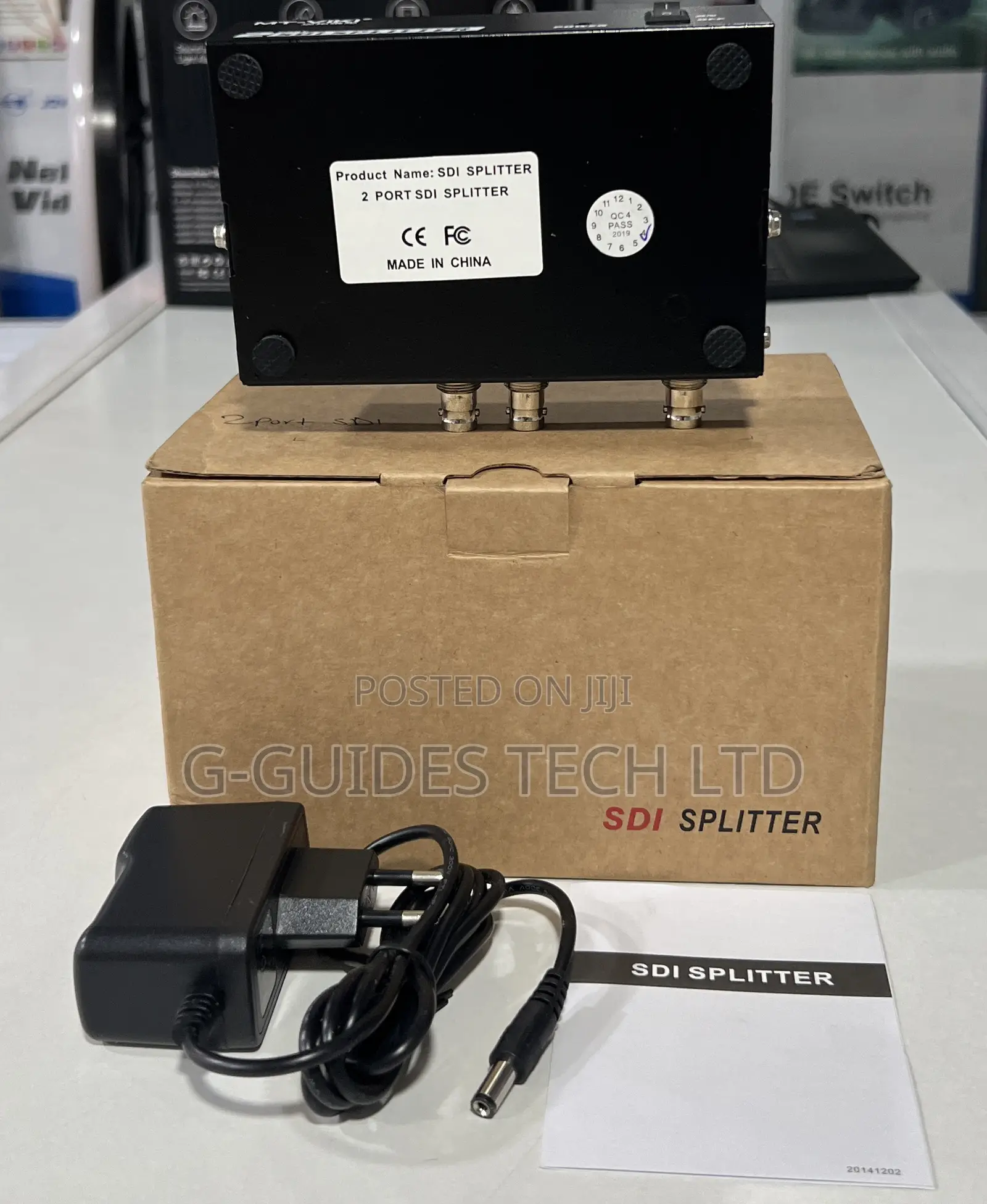 Mt-Viki 2-Port Sdi Splitter, 1-in 2-Out Sdi Splitter
