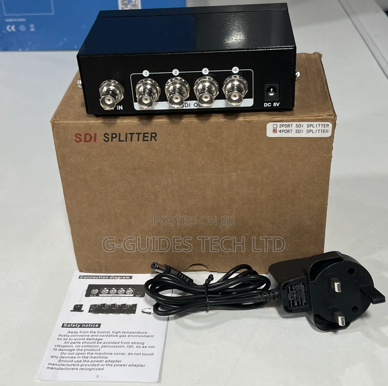 Mt-Viki 4-Port Sdi Splitter, 1-in 4-Out Sdi Splitter