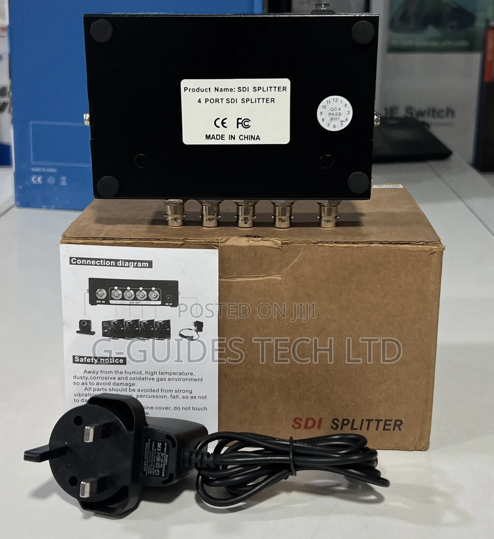 Mt-Viki 4-Port Sdi Splitter, 1-in 4-Out Sdi Splitter